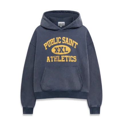 PUBLIC SAINT ATHLETICS HOODIE - NAVY