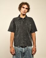 WAFFLE KNIT POLO