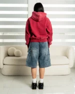 UTILITY DENIM SHORT - BLUE