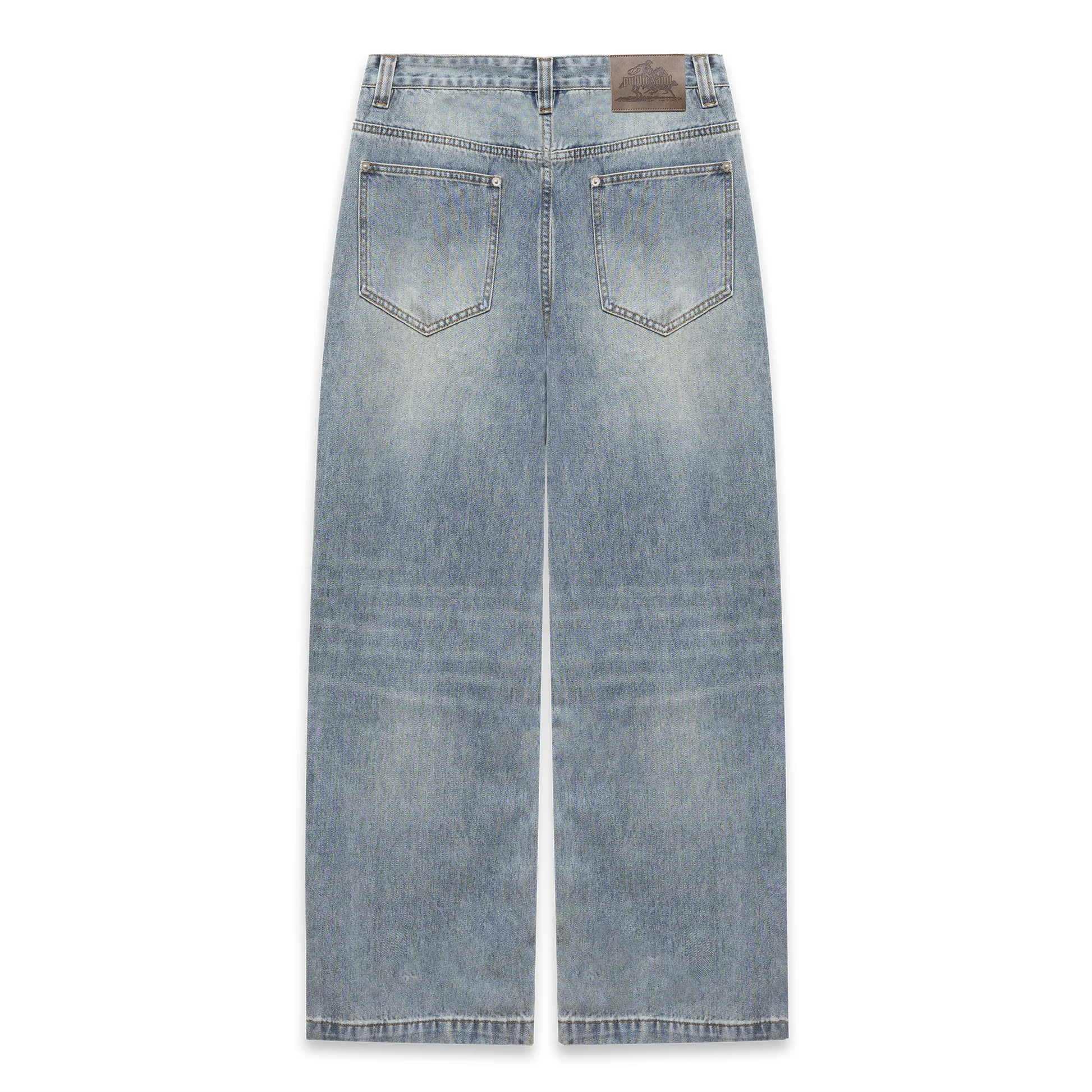 BRONCO DENIM - LIGHT WASH PUBLIC SAINT BRONCO DENIM - LIGHT WASH