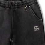 WIDE LEG SWEATPANT - WASHED BLACK