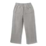 WIDE LEG SWEATPANT - CEMENT GREY