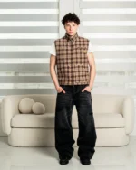 DISTRESSED DENIM - WASHED BLACK