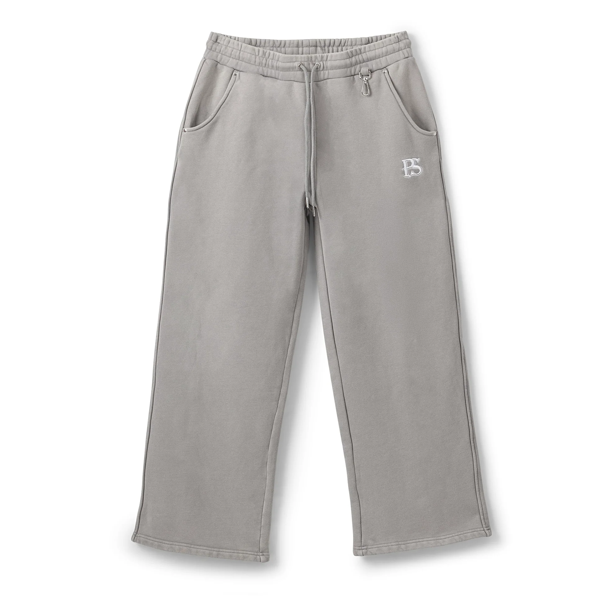 WIDE LEG SWEATPANT - CEMENT GREY PUBLIC SAINT WIDE LEG SWEATPANT - CEMENT GREY