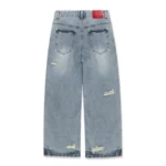 Public Saint Distressed Denim - Light Wash - Image 2