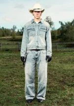 Public Saint Bronco Denim - Light Wash - Image 8