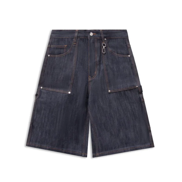 Public Saint Utility Denim Short - Selvedge