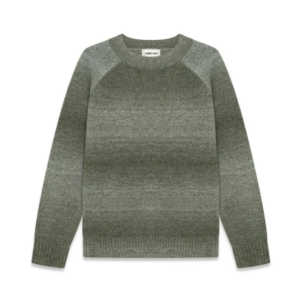 Public Saint Gradient Knit - Green